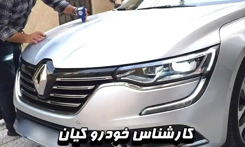 کارشناس خودرو کیان - تشخیص رنگ و بدنه تضمینی با قیمت مناسب